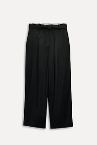 BELTED WOOL BLEND PANTS 50TH ANNIVERSARY