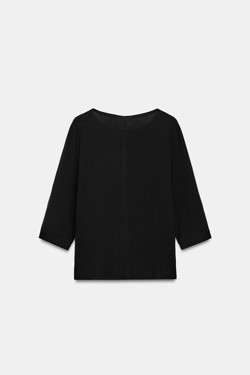 COTTON HENLEY T-SHIRT