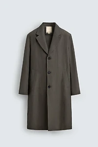100% LINEN FROCK COAT