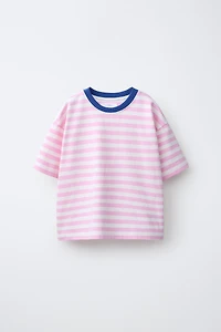 HEAVY WEIGHT STRIPED T-SHIRT