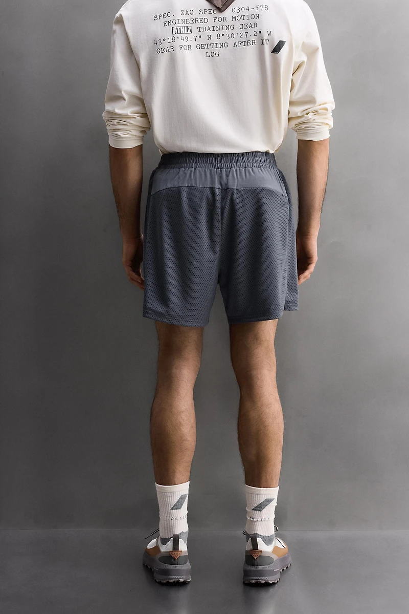 SHORT PERFORÉ BIMATIÈRE