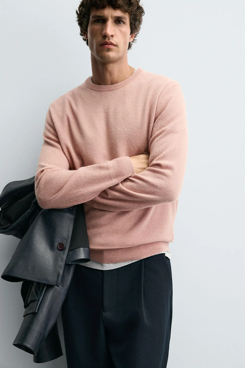 WOOL CASHMERE SWEATER