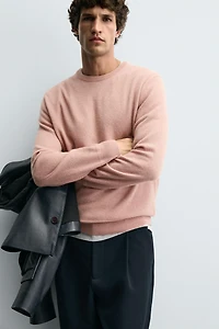 WOOL CASHMERE SWEATER