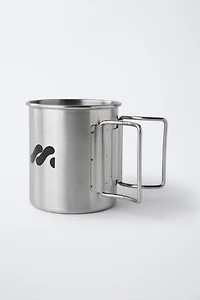 STAINLESS STEEL LOGO MUG 300ML