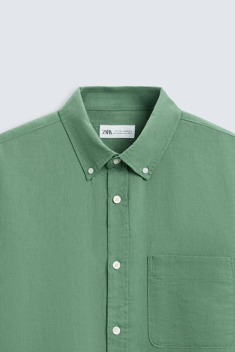 LINEN - COTTON SHIRT