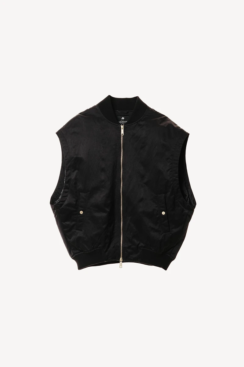 OVERSIZED BOMBER VEST WILLY CHAVARRIA X ZARA