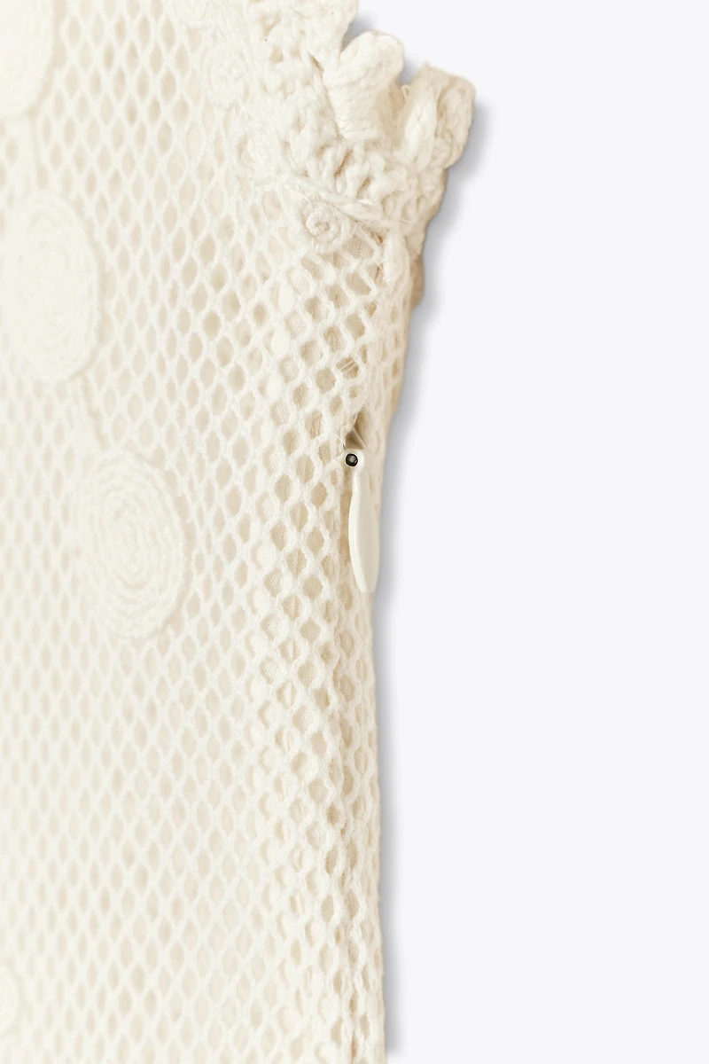 ZW COLLECTION EMBROIDERED COMBINATION DRESS