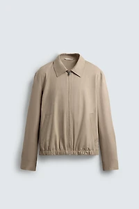 REGULAR FIT COTTON JACKET
