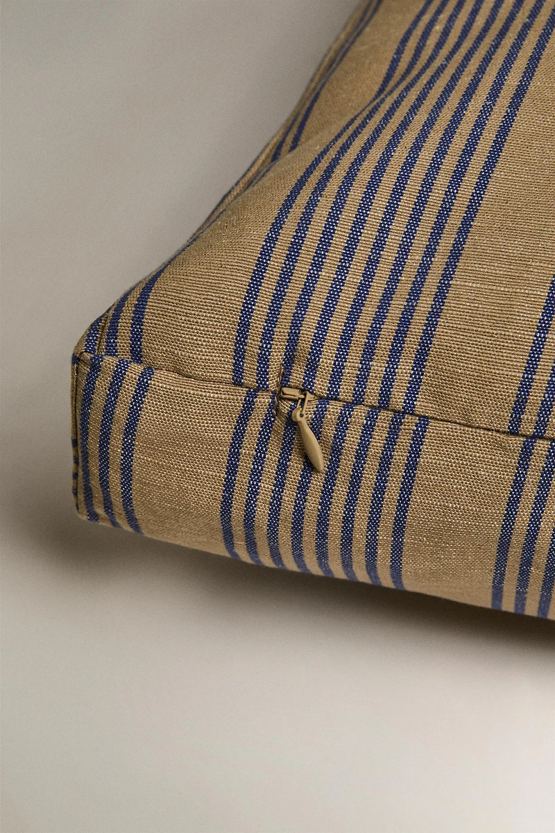 STRIPED BENCH BACK CUSHION