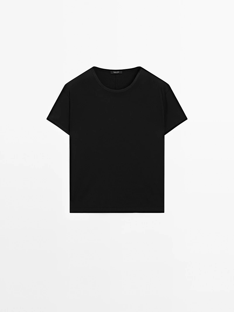 100% cotton short-sleeve T-shirt