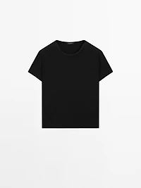 100% cotton short-sleeve T-shirt