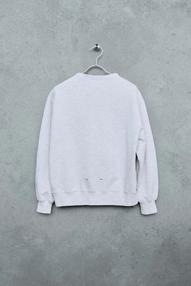 STORIESZ - SWEAT EN MOLLETON COL ROND