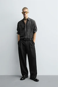 PRINTED TEXTURED SHIRT