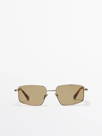 Metallic sunglasses