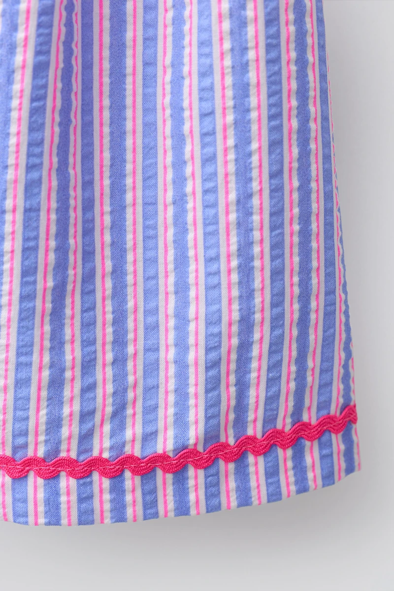 COMBINATION EMBROIDERED DRESS