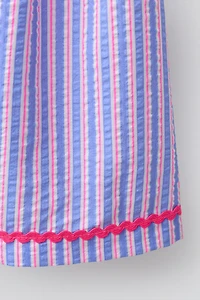 COMBINATION EMBROIDERED DRESS