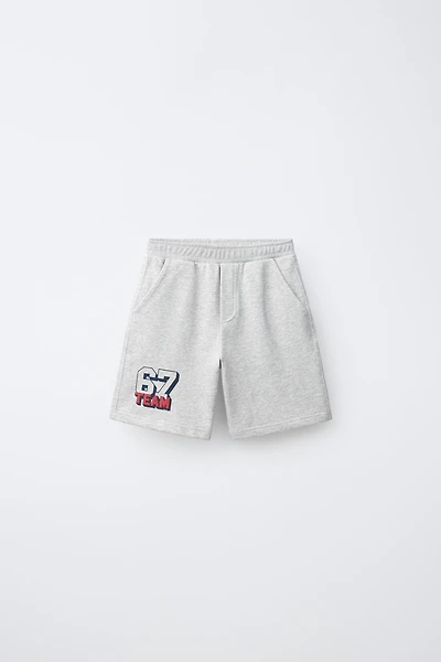 TEAM SIX SEVEN PLUSH SHORTS