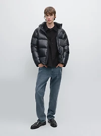 Veste matelassée satinée déperlante