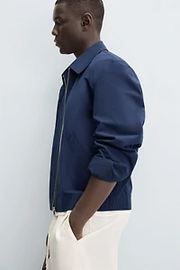 REGULAR FIT BOMBER JACKET