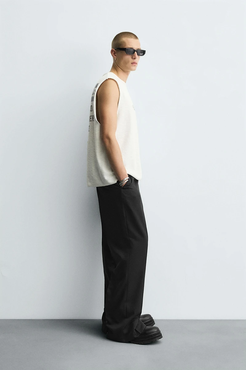 PANTALON STRAIGHT FIT OUVERTURES