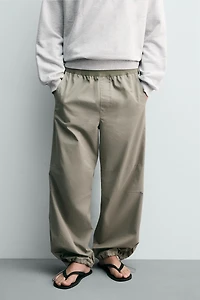 RELAXED FIT PARACHUTE PANTS