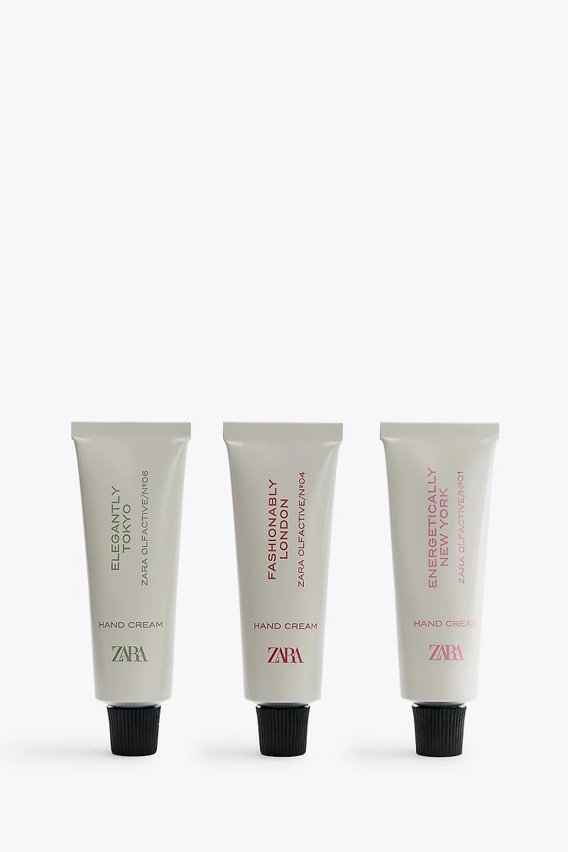 VIBRANT CITIES HAND CREAM DISCOVERY SET 3X30 ML (1.01 FL. OZ).