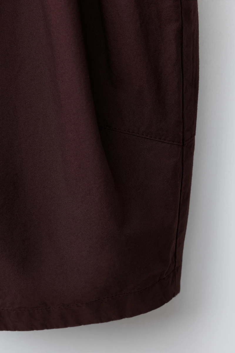 PANTALON SAROUEL EN POPELINE