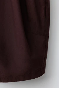PANTALON SAROUEL EN POPELINE