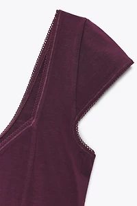 LYOCELL LACE TOP