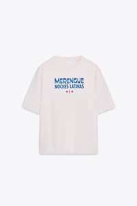 TEXT PRINTED T-SHIRT