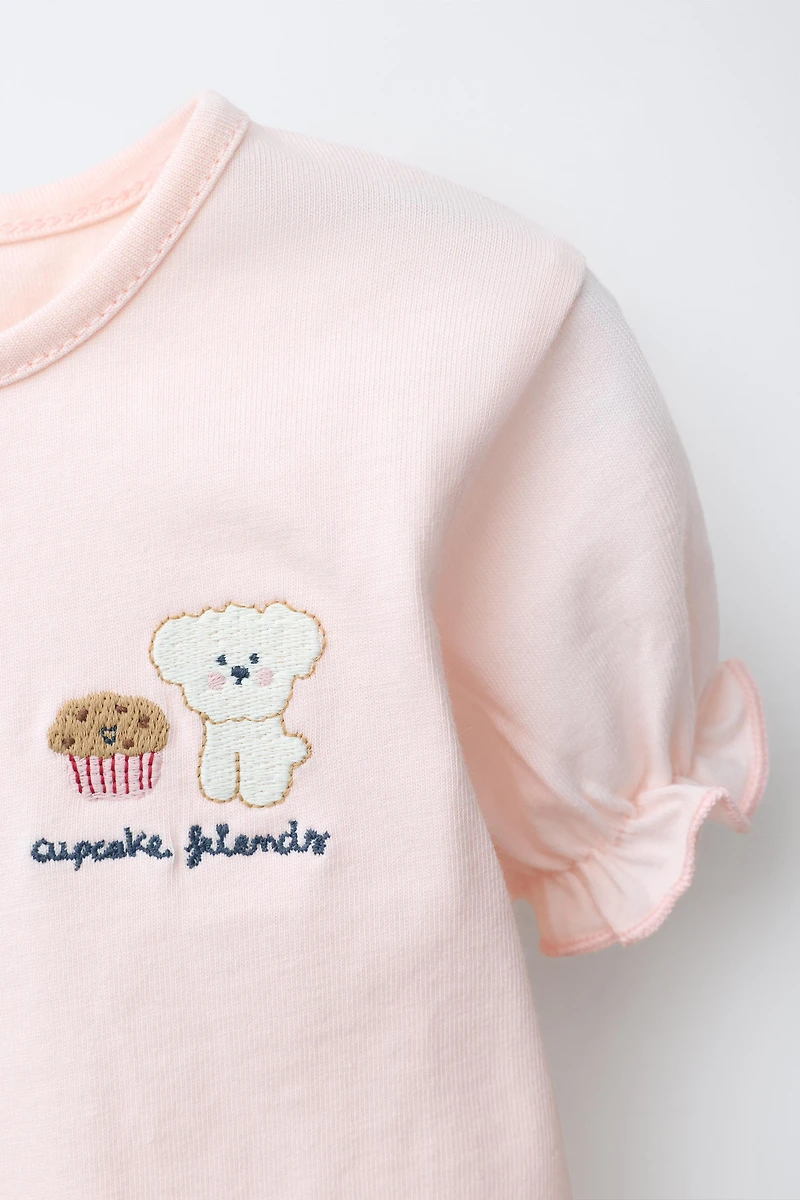 T-SHIRT BRODÉ CHIOT