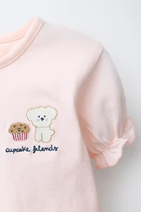 T-SHIRT BRODÉ CHIOT