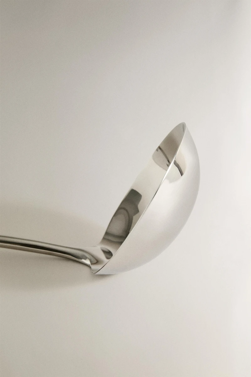 OAK WOOD STEEL LADLE