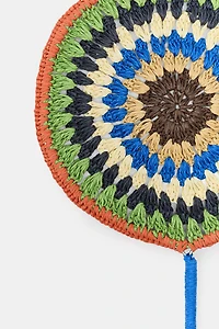 BRAIDED TASSEL FAN