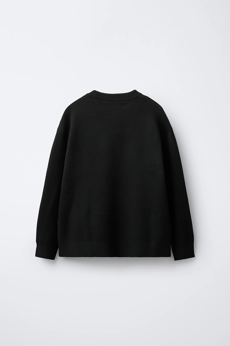 GRAFFITI KNIT SWEATER