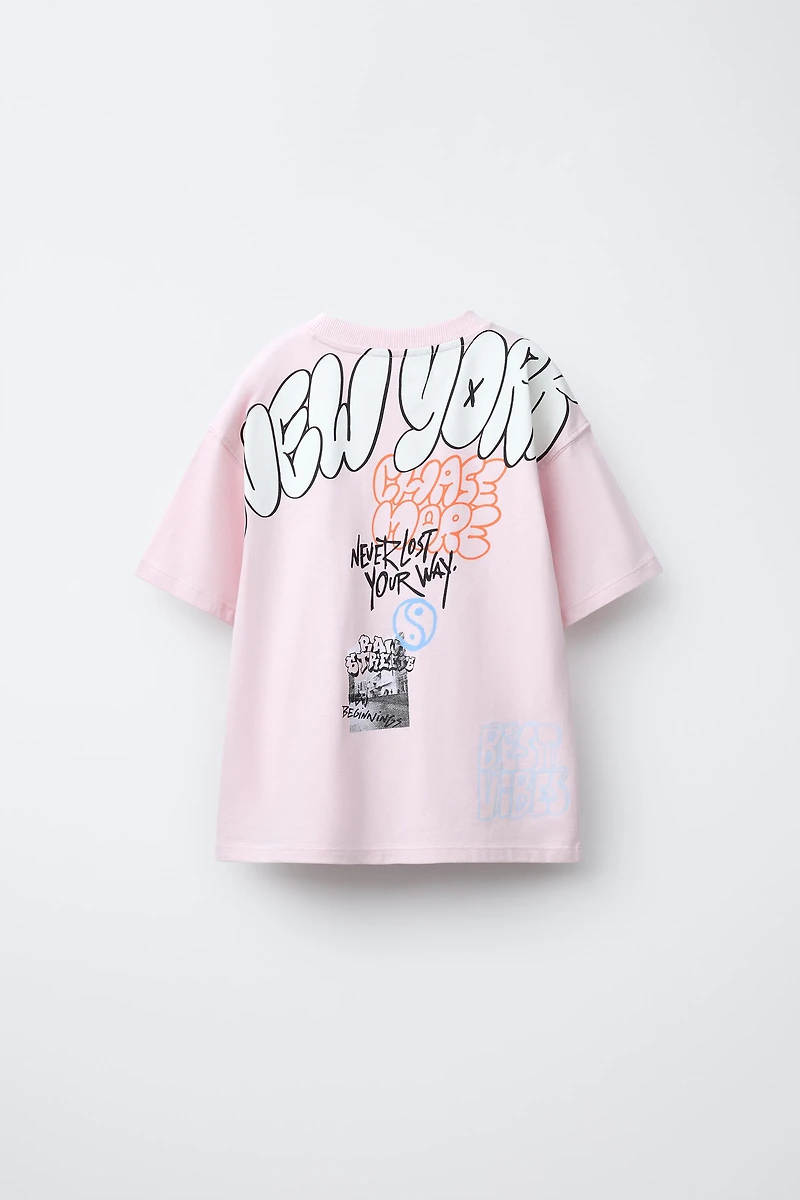 GRAFFITI PRINTED T-SHIRT