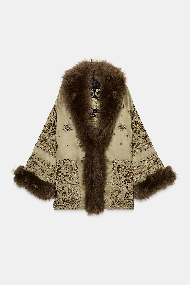 EMBROIDERED KIMONO ZW COLLECTION LIMITED EDITION