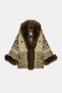 EMBROIDERED KIMONO ZW COLLECTION LIMITED EDITION