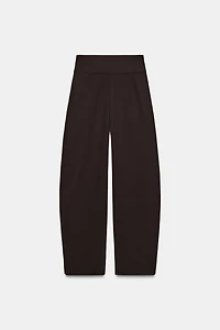 PANTALON BALLON À PLIS