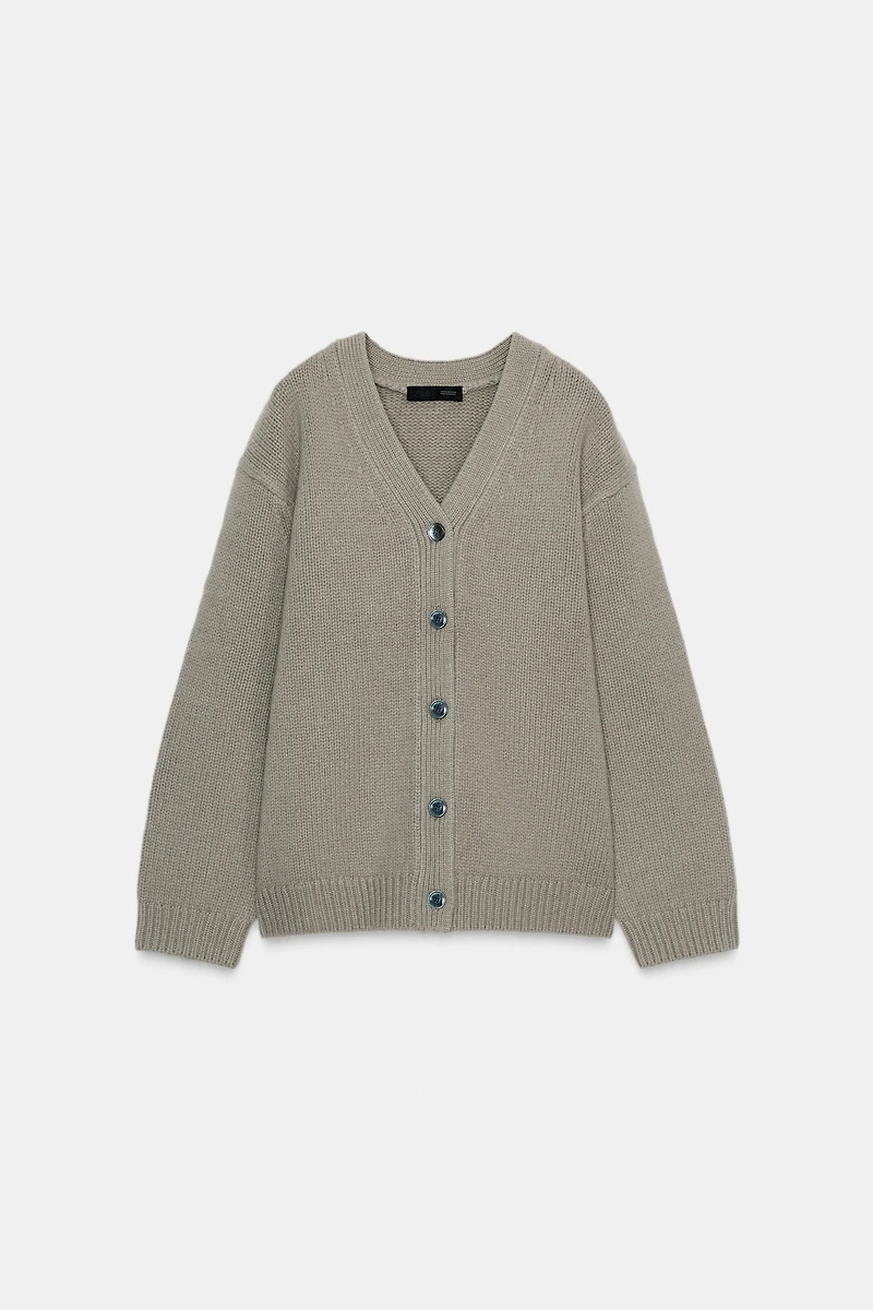 GILET 100 % LAINE COL EN V