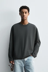 T-SHIRT EFFET ENVERS