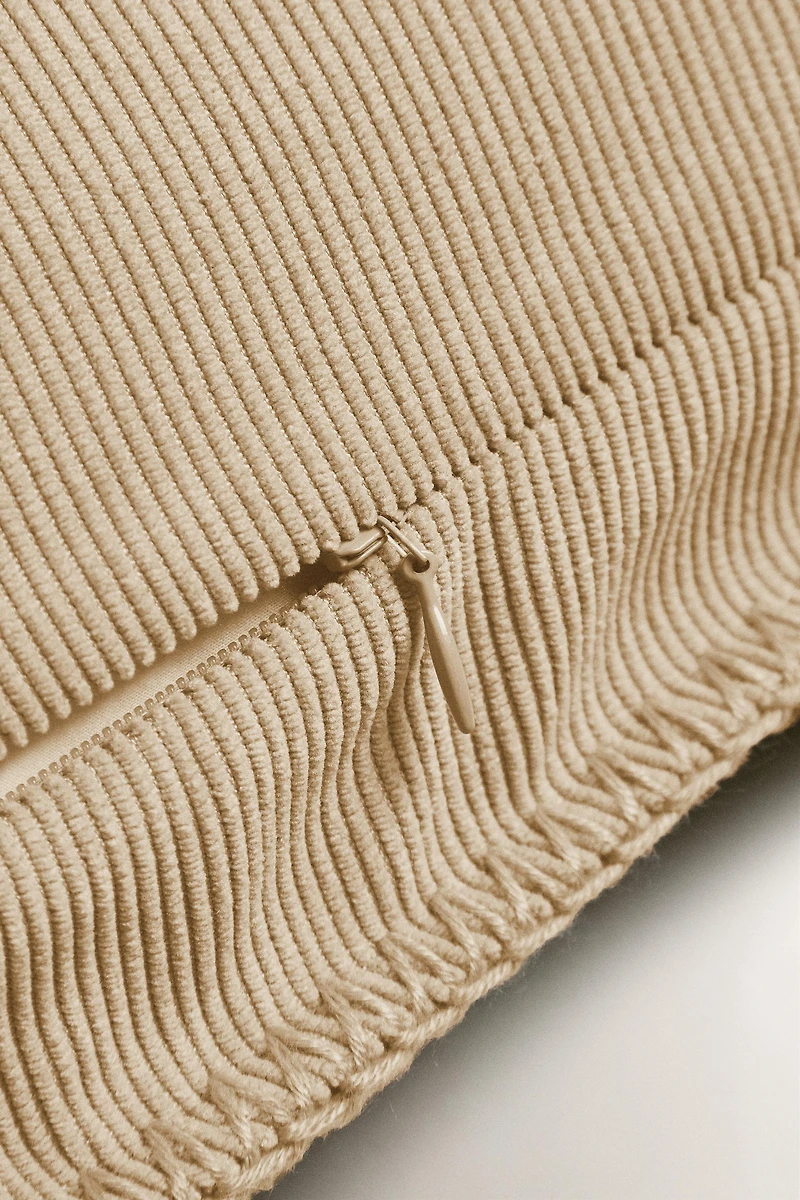 CHILDREN'S CORDUROY THROW PILLOW COVER