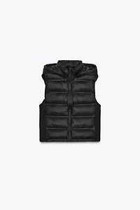 GILET SANS MANCHES MATELASSÉ COMBINÉ