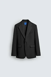 WOOL TUXEDO BLAZER AARON LEVINE X ZARA