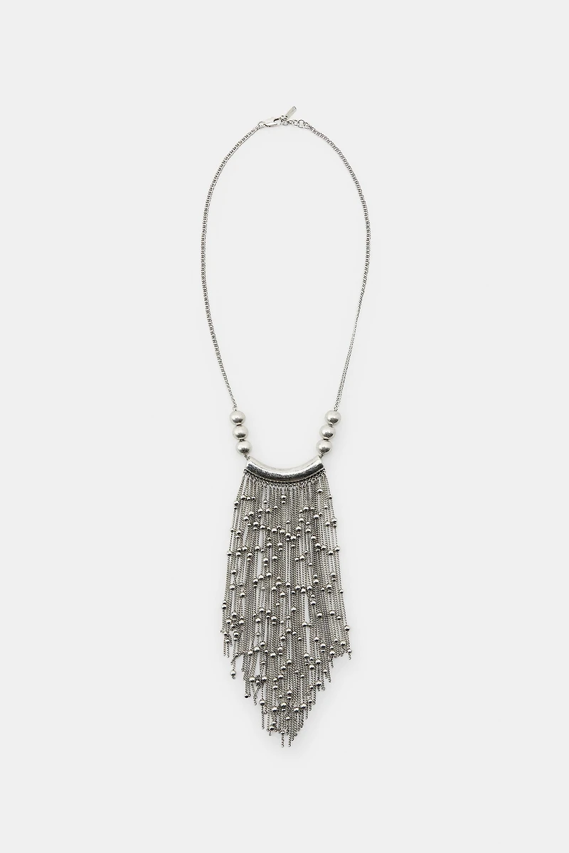 BALL AND CHAIN NECKLACE