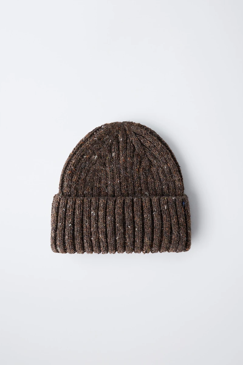 AGES 3-14 / WOOL BLEND KNIT HAT