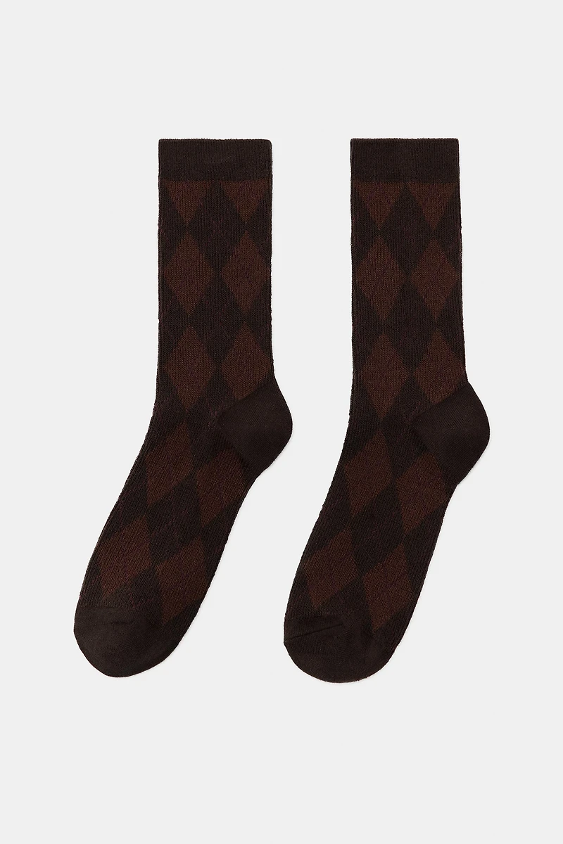 DIAMOND COTTON SOCKS