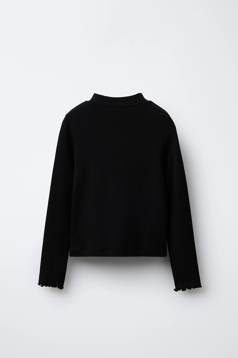 TWO-PACK OF MOCK NECK T-SHIRTS