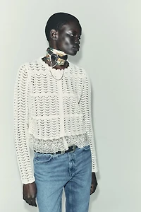 CHENILLE ROMANTIC JACKET