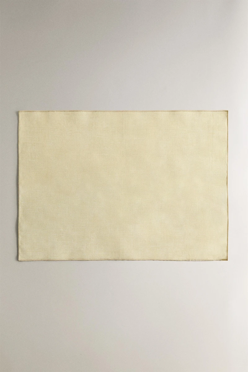 SET DE TABLE ENDUIT OVERLOCK